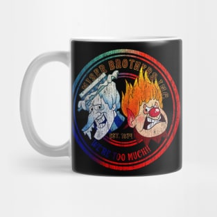 Miser Brothers \\ Christmas Heating and Cooling Retro Mug